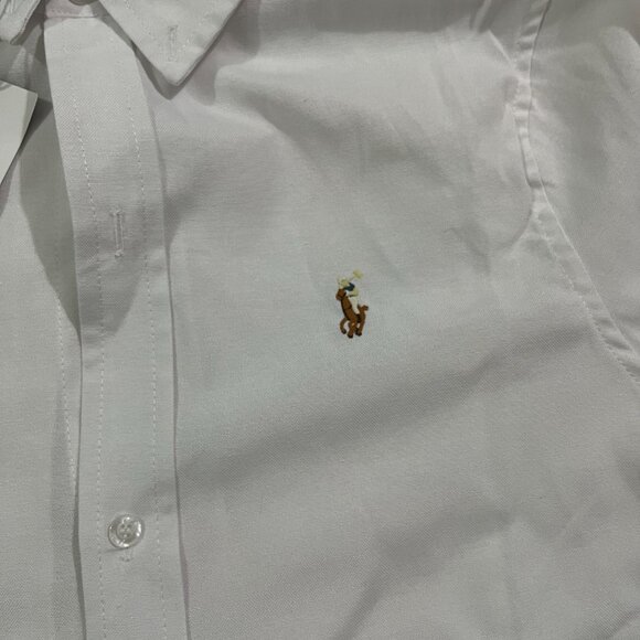 Ralph Lauren White Lapel Shirt - Picture 3 of 7